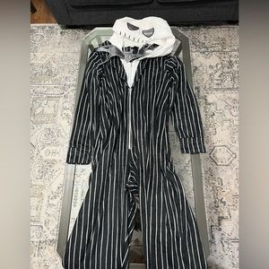 Nightmare Before Christmas Jack Skellington Costume Onesie